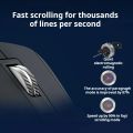 Logitech | Logitech MX Master 3S Wireless Mouse - Bluetooth & 2.4GHz 8000DPI Silent Clicks Ergonomic Design+G102/G203/G304/G305/M220/M350. 