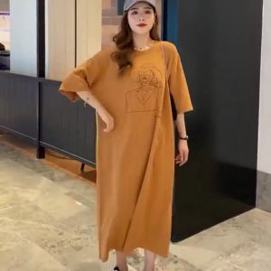 ชุดคลุมท้องเฟชั่นสำหรับคุณเที่ยว รูปแบบสตรี 1 ครรภ์ และ 3 สี เสื้อยืดยาว ปานกลาง สบาย ราคาถูกกว่า 2,400 บาท