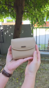 Jacob กระเป๋าสตางค์ผู้หญิง V32193 (ชมพูน้ำตาลเขียวแดงดำ) / แถมฟรี! วาสลีน 1 กระปุก