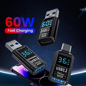 OLAF | Bộ Chuyển Đổi USB3.2 OTG USB Sang Type-C Sạc Nhanh Truyền Dữ Liệu 10Gbps Dành Cho Điện Thoại iPhone 15-17 Máy Tính Bảng Máy Tính Xách Tay