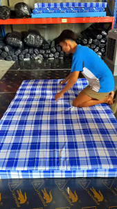 JMStyle 2/4" Thick foam bed family size foam mattress double size bed foam doubl with Color Cover Single / Double / Queen / Family  size sale 2 person