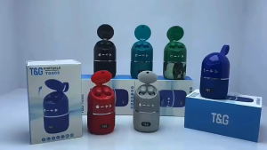 T&G TG-805 TWS Portable Wireless Bluetooth V5.0 Stereo Surround Sound Speaker with Wireless TWS Earbuds Tg 805 Speaker T G Speaker - Lazada