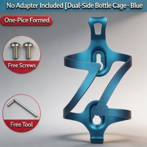 Hợp Kim Nhôm Nhẹ Xe Đạp Lồng Bình Nước Thiết Kế Một Mảnh MTB Xe Đạp Đường Bộ Giá Đựng Bình Nước Đi Xe Đạp Phụ Kiện