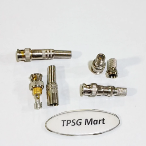 Đầu BNC / Bộ gồm BNC + F5 / Đầu BNC lò xo vặn vít cho cáp đồng trục Camera. Tivi
