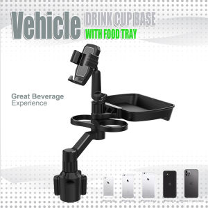 Seamital xe cup mở rộng khay cho thực phẩm uống Snack chủ phổ tự động Bảng điều khiển trung tâm bảng cho chai hỗ trợ phụ kiện