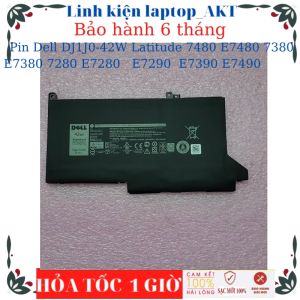 Pin dùng cho Laptop Dell DJ1J0-42W Dell Latitude 7480 E7480 7380 E7380 7280 E7280    E7290  E7390 E7490