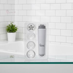 [H] Electric Mini Massage Pen Portable 4-head Massager Electric Eye Facial Care Massage Instrument Lifting Face Eye Vibrator
