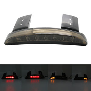 Harley Sportster XL883 1200 Khói/Đèn LED Đỏ Đuôi Hội Hổ Phách Nhan Cắt Phía Sau Fender Edge Phanh Đèn