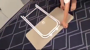 【Daily Suki Store】Portable Foldable Table-Multi-Purpose Desk Computer Desk Woode Table for Small Apartment Office Study Space Saving