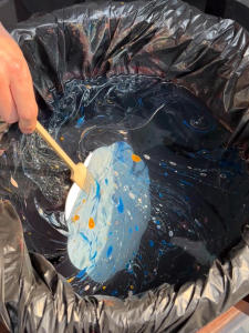 Handmade DIY Lacquer Fan Making Material Kit Full Set Traditional Chinese Handcraft Blank Paper Fan Stall Tools Unique Gift