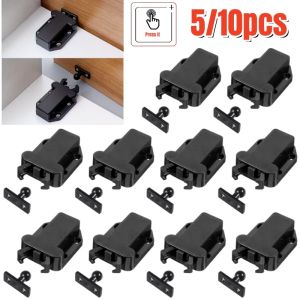 5/10pcs Non-Magnetic Touch LatchSafe Push LatchesPush To Open Cabinet CatchRebound self-Locking DeviceCupboard Door Stop