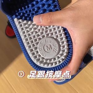 Men Massage Slippers Indoor Outdoor footwear Slipper Selipar Lelaki Baru 夏季按摩底男拖鞋