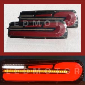 1 Pasang Stoplamp Variasi Jangkar Lampu Rem Belakang Running Truk 24 Volt