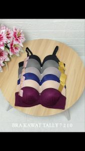 Bra Kawat Tally 7210 Size 34-38 1/2 Cup Bra Kawat Tally Cup Setengah Cup A-B Bahan Katun Premium