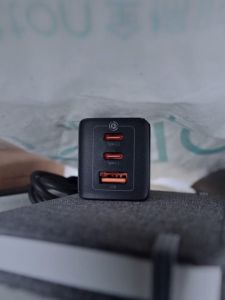Baseus 65W GaN5 Pro Fast Charger PD3.0 QC4.0 USB C Quick Charger 3 Type C 1 USB A Charger For iPhone 14 13 Pro Max 12 11 Laptop Sumsung Huawei Tablet【Free 1M Type-C Cable】