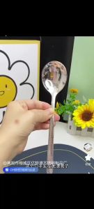 Sendok Makan Korea Stainless Tebal Kilap 6Pcs (Premium)