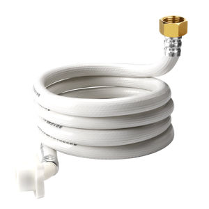 Automatic Washing Machine Water Supply Tube Extended Soft Pipe Tap Connector Upward Pipe Interface Long Extension PVC Material
