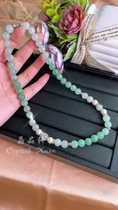 [MY🇲🇾 Ready Stock] 💚✨顺色绿云母项链 Tone-Matched Green Mica Necklace ｜清新疗愈 ✦ 稳定情绪 ✦ 自然连结 ✦ 低调优雅｜