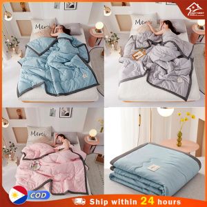 COZY Ice Silk Double-sided Quilt Cover Summer Cool Quilt Air Cond Skin-friendly Cool Feeling