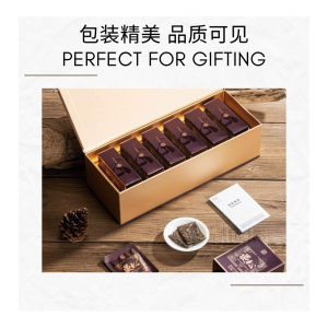 2021 Man Song Raw Puer Tea Biscuit Gift Set 36pcs Individually Wrapped Sheng Puer 180g