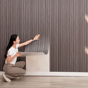 40cmX3m 3D Wall Foam Stickers Sticker Peel and Stick Easy to DIY Suitable for Ceiling Living Room Self-Adhesive Wall Panel