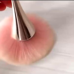 INNEOV Rose gold Makeup Brush Soft Big Powder Blush Brush