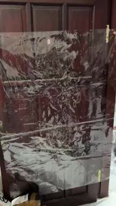 Taplak Meja Plastik Bening Transparan Meteran ( PVC Tebal ) bisa untuk Meja Makan Anti Air 4 kursi / Ruang Tamu Kotak Persegi Panjang Bisa Custom Ukuran / Table Runner