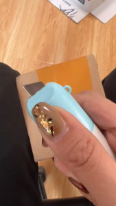 Thermal Paper Correction Fluid with Unboxing Knife Portable Durable Thermal Paper Data Identity Protection Fluid Eraser