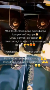 Maxpresso Kopi Stamina Ku4t T4h4n L4m4