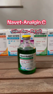 NAVET-ANALGIN C _ giảm đau hạ sốt cho gia súc thú cưng (chó mèo)