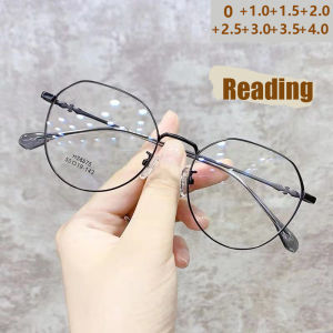 New Ultra-light Anti-blue Light Reading Glasses For Women Fashion High Definition Elderly Reading Glasses 7712