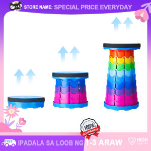 Colorful Portable Telescoping Folding Stool Travel Chair Sturdy Collapsible Stool Retractable Camping Stool Outdoor Fishing Seat