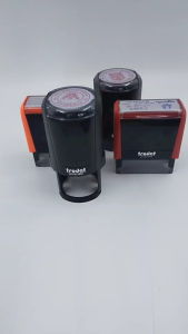 ตรายางหมึกในตัว ตรายางปั๊มโลโก้ขนาดกลาง TR46050 ยางพาราแท้ (ทักแชทก่อนสั่งซื้อ)