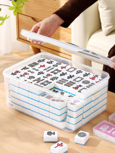MRUN | Portable Transparent Storage Box For Mahjong