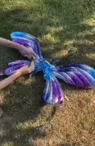 Balon Sayap Kupu - Kupu / Balon Dekorasi Ulang Tahun Pesta Malaikat Cantik Cosplay Cute Murah