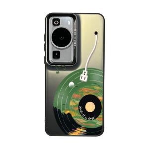 Guanglu | Creative Vinyl Record Style Soft Silicone Full Lens Protection Phone Case