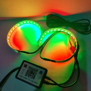 LAMPU ALIS DRL SLIM WRGB MATRIX ORIGINAL DRL ALIS RGB RUNNING CONTROL APLIKASI 30CM 60CM / LAMPU ALIS RGB MATRIX SMART BLUETOOTH / LAMPU ALIS RUNNING RGB AES - Bisa cod