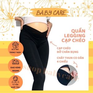 [ CHẤT ĐẸP M96 ] QUẦN BẦU LETGING CẠP CHÉO DÁNG DÀI CO DÃN 4 CHIỀU - QUẦN CÔNG SỞ CAO CẤP CHO BÀ BẦU ĐI LÀM ĐI CHƠI