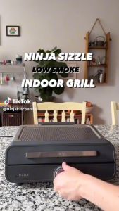 Ninja Sizzle Low Smoke Electric Indoor Grill & Flat Plate