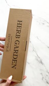 PERFNIQUE Indoor Herb Garden Herb Garden Planter for Indoor/Outdoor Farmhouse Plant Pots Windowsill Herb Garden with Tray(Planter only) Window Pots