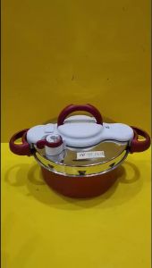 Nồi áp suất nội địa Nhật T-fal 4L có chống dính (mã 95) Dùng được bếp từ_Hàng nội địa Nhật đã qua sử dụng