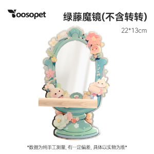 Acrylic Parrot Bird Toy Mirror Fun Biting Plaything for Caiques And Parrots Interesting And Mentally Stimulating Pet Supplies