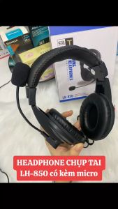 Tai nghe chụp tai LOTONG LH-850 Tai nghe chụp tai giá rẻ - Tai nghe headphone cao cấp - Tai nghe chụp tai thời trang