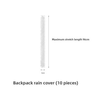 FaSoLa | Disposable Outdoor Childrens Backpack Rain Cover Waterproof Dustproof