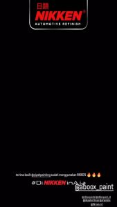 Nikken Clear PU 2K MS 4100 1Liter Pernis Vernis Clear Coat