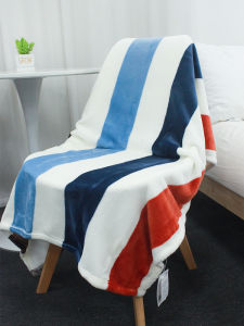Thickened Winter Coral Fleece Blanket Quilt Student Dormitory Office Nap Small Blanket Modern Simple Style Polyester Fiber
