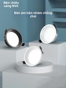 NVC | Đèn LED Âm Trần Chống Loá CRI Cao 75mm