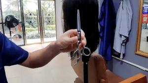 Hairdressing Scissors Purple Dragon 6" Hair Scissors Japan Stainless Hair Scissors for Home Use Salon Thinning Scissors Z1001