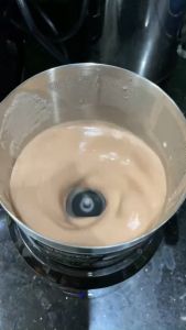 Máy Tạo Bọt Sữa Caso Crema & Choco Black 1665 Vỏ bằng thép không gỉ cao cấp tay cầm cách nhiệt