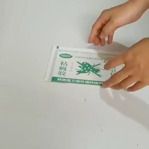 สีเขียว/เวอร์ชั่นใหม่สีแดงสีสุ่ม แผ่นกาวดักแมลงวัน ราคาที่เหมาะสม กาวดักแมลง แผ่นกาว ดักแมลง ใช้งานง่าย กาวแน่น กาวเต็มแผ่น มีสารล่อแมลง มัดละ 100แผ่น